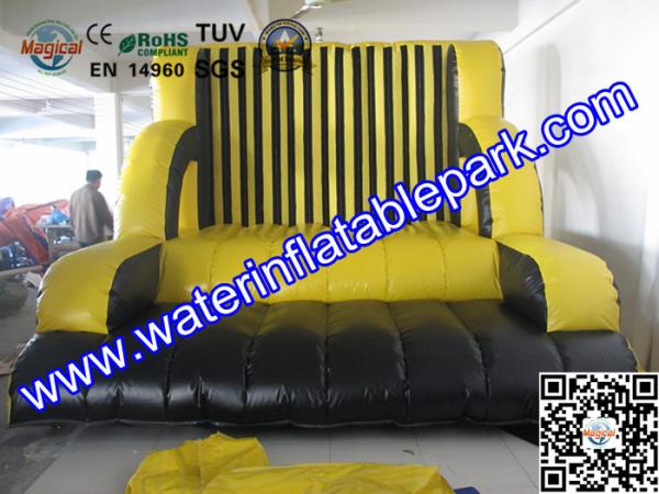 Velcro Wall Inflatable Sport Games ,  Children Inflatable Sticky Wall