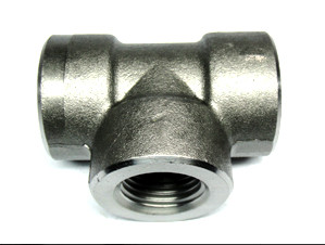 ASTM A234 WPB ASME B16.9 Reducing Tee 3000 Psi Pressure Rating for Industrial Use