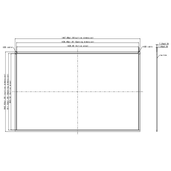 Экран касания 65 дюймов напольный оптически обшивает панелями монитор для машины игры