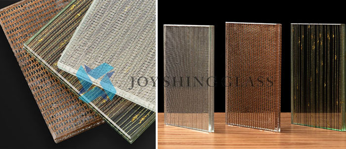 Picture of Tinted Double Tempered Wired Glass Подкрашиванное стекло закаленное двойником связанное проволокой