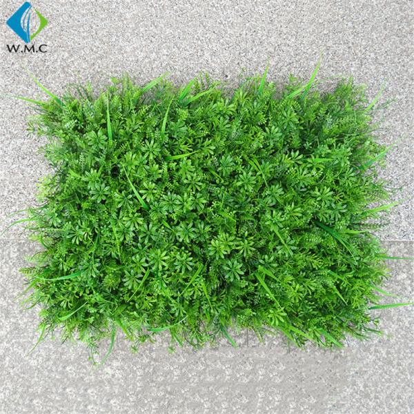 Various Size Artificial Vertical Garden , Plastic Artificial Boxwood Hedge