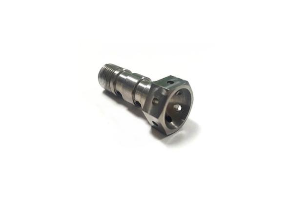 Gr5 Single Titanium Banjo Bolt M10 X 1.0 Titanium Race Motorcycle Parts