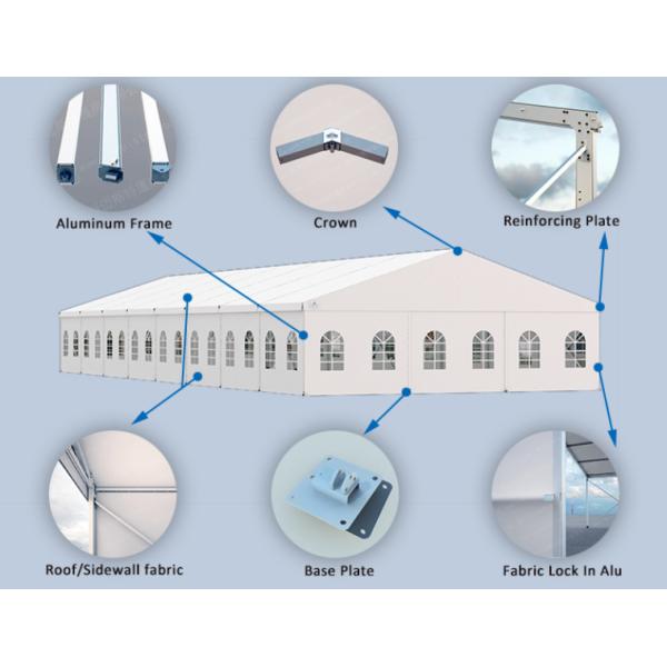 Наружные большие белые свадебные приемы для церкви, свадебных вечеринок и т.д.