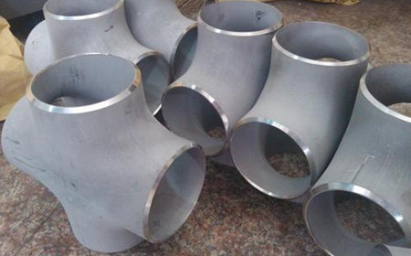 SS Buttweld Cross Tee Industrial Steel Pipe Fittings