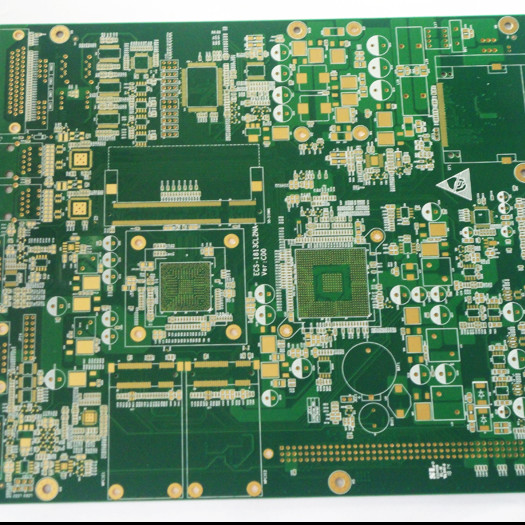 10 Layer Custom Industrial Control PCB Board BGA + Immersion Gold Surface Process