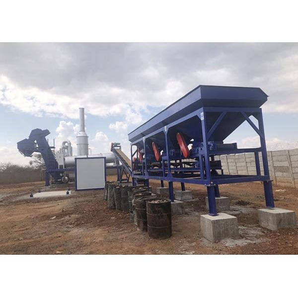 Профессиональный завод 220В/380В 50Хз смешивания барабанчика асфальта 20т/Х легкий для того чтобы работать