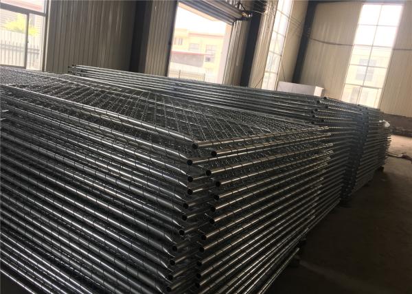 8'x12' Q195 Q235 Temporary Chain Link Fence 60mm x 60mm x 2.7mm