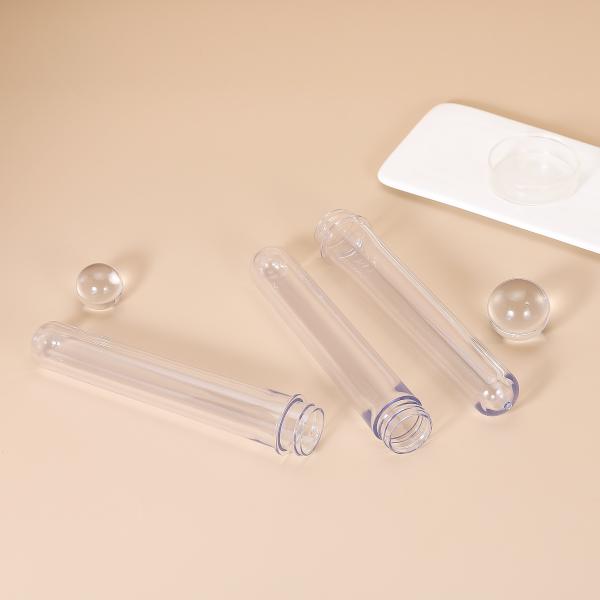 Translucent Novel PET Preform Manufacturers For Beverage Packaging / Medical Supplies