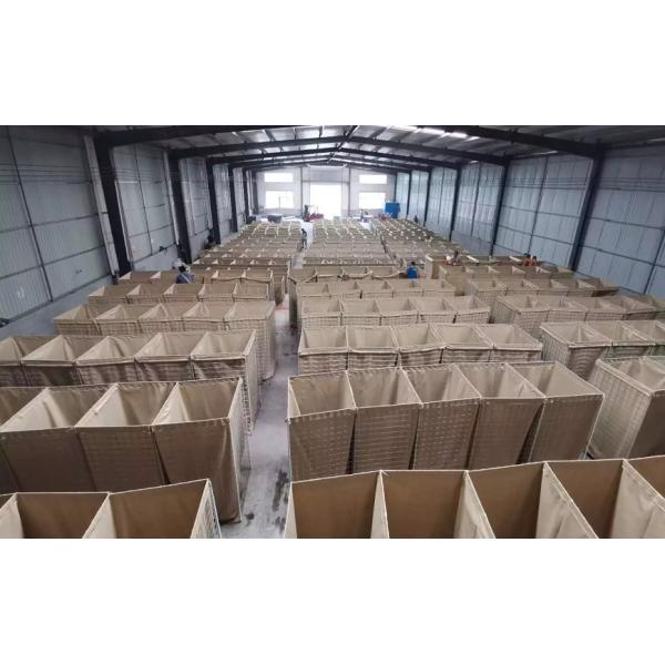 Гальванизированный защитный барьер 4мм квадратного отверстия военный горячий окунутый