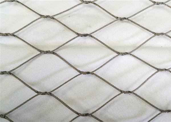 4.0mm Stainless Steel Wire Trellis For Climbing Plants AISI 316l 100x100mm