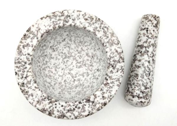 Comprimido de pedra do almofariz e do pilão do granito do produto comestível que esmaga o moedor Set da medicina