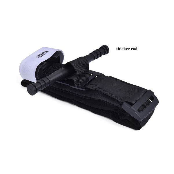 Dansky High Quality Black Cat Thicker Rod Tourniquet Eco-Friendly 100% Nylon Strong Adhesive Manual Hook and Loop Tape