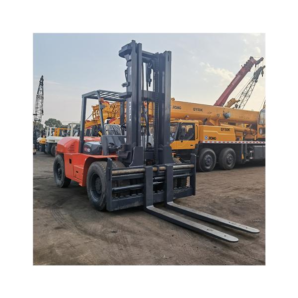 2012 Heli 10Ton Diesel Engine Forklift with 10000kg Capacity and Routine Fork Length