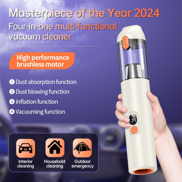 ABS 14000Pa Car Vacuum Cleaner Cordless Deep Clean Vacuum Cleaner