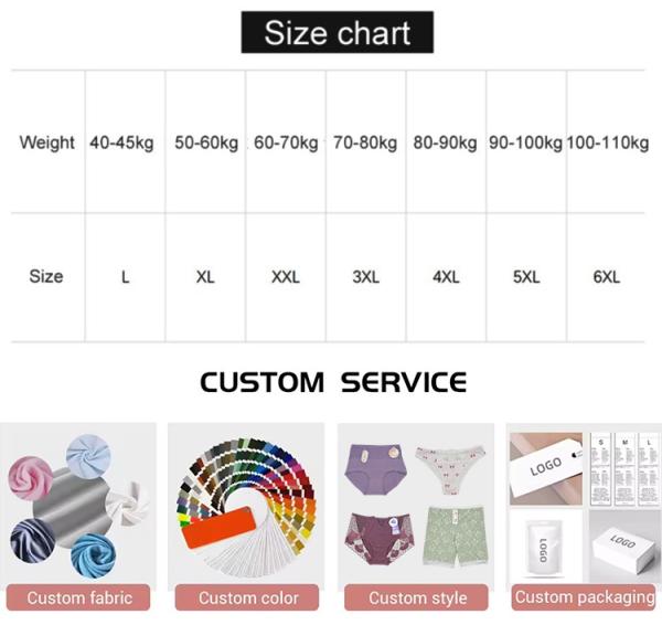2024 New Arrival Women Panties Thongs Cotton Thongs L XL XXL Underwear for Women