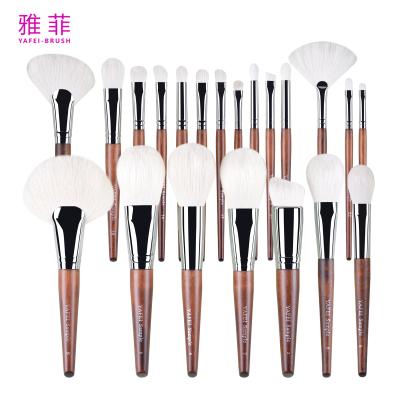 282A18023 Luxury 23pcs Make Up Brushes Animal Hair Professional Makeup Brush Set Private Label Custom Logo