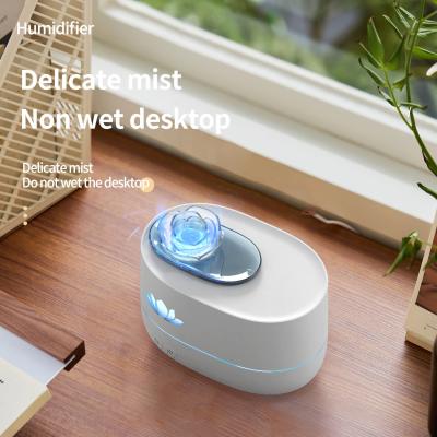 350 ml Humidificateur de flamme de feu Niveau sonore inférieur à 35 dB avec chronométrage