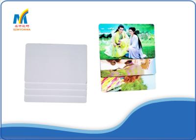 Custom Plastic Business Cards Inkjet Print PVC White Blank 85.5*54*0.76 Mm