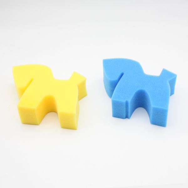 Желтая губка инструменты холить лошади 14км*11км*3.8км или 21.5км сформировала как лошадь