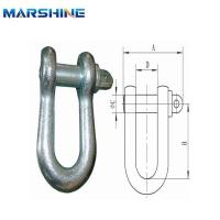 Cabos aéreos de aço inoxidável D Chain Heavy Duty 5mm