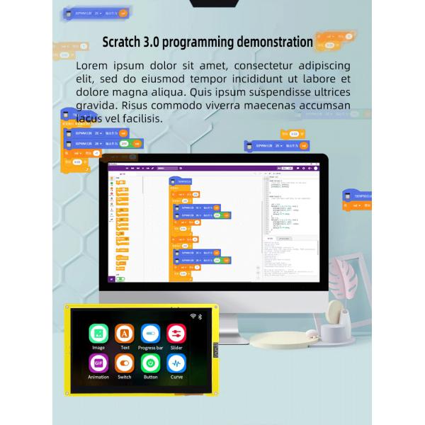 Модуль дисплея LCD 7,0 дюймов с яркостью 800 Nits и температурой хранения -30℃~80℃