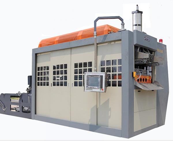 XL - 660 W Plastic Cup Making Machine , 45 Kw / Hour Glass Cup Making Machine