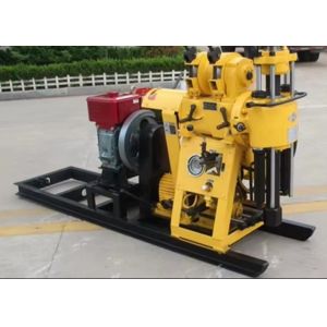 Máquina de perfuração de teste de solo de 100 m Máquina de perfuração geotécnica com bomba de lama