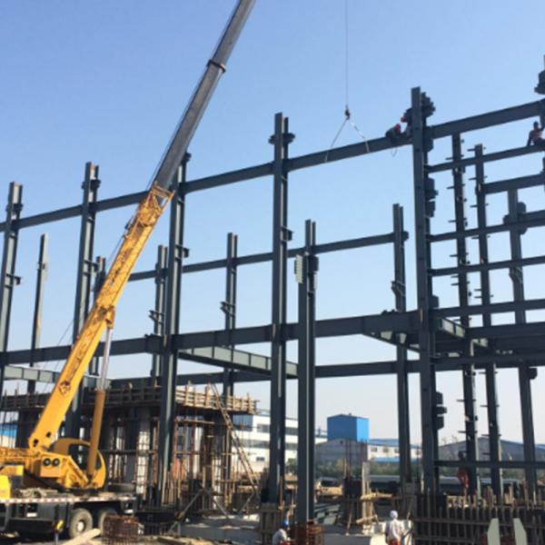 Anti Corrosion Prefabricated Steel Structure Q355b Welded Modular Steel Structure