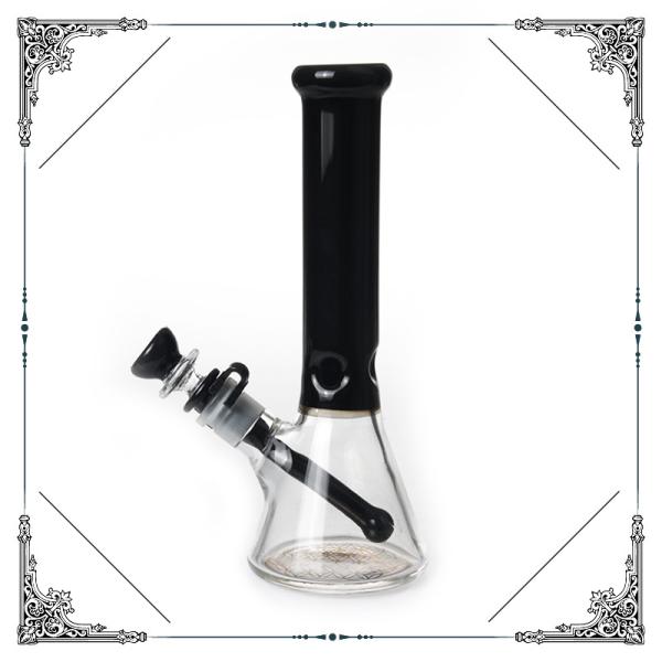 10 Inch Colorful Glass Smoking Water Pipe With Downstem And Bowl Wholesale Bongs