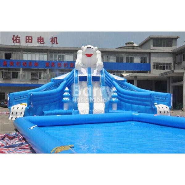 Взрослое на открытом воздухе раздувное аквапарк, оборудование спортивной площадки аквапарк детей