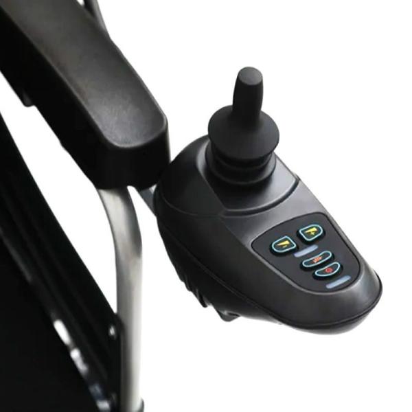 Lightweight Electric Wheel Chair Aluminium Alloy Electric Mobility Wheelchair With Powerful Range