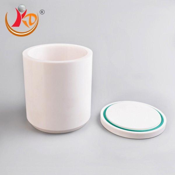 Pot de broyage à billes blanches durable et efficace pour le broyage de précision