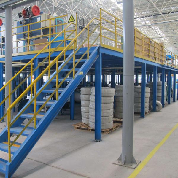 Industrial Warehouse Storage Platform Multi Level Racking For Maximum Space Utilization