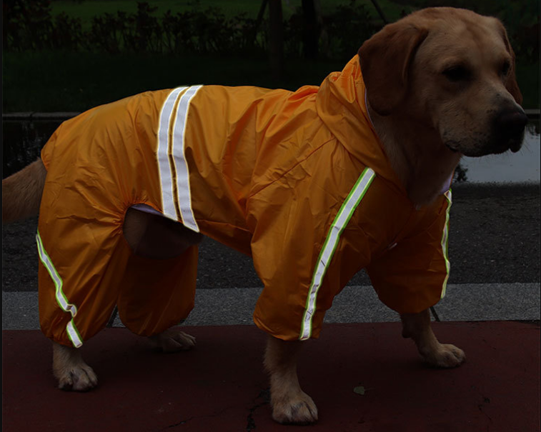 Собака Hoodie Breathable регулируемого легковеса Rainproof одевает плащ