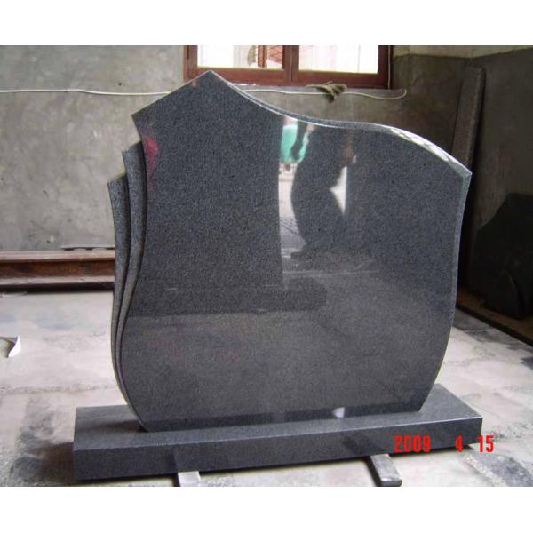 Olive Green Grey Granite Memorial Stones G654 American Style For Monument