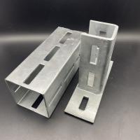 Galvanized Steel 100x100x3mm Slotted Square Channel
