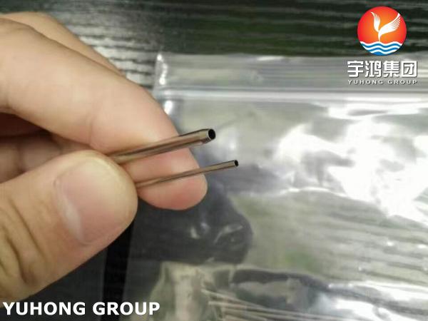 リチウム電池用ステンレス鋼304カスタムキャピラリー電極チューブ