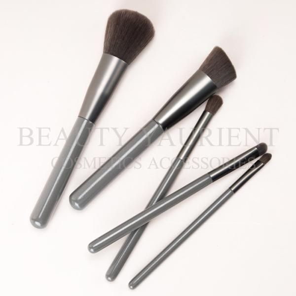 5 Piece Makeup Brush Set Eye And Face Brush Set Cruelty Free SA8000 Certified
