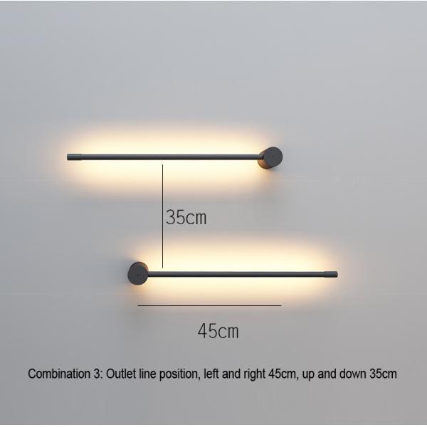 Personality creative Minimalist wall lamp tube wall sconce For corridor Bedroom Kitchen Dining room (WH-OR-08)