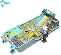 Eco Friendly Children Adventure Park Indoor Playground Equipment Support OEM
