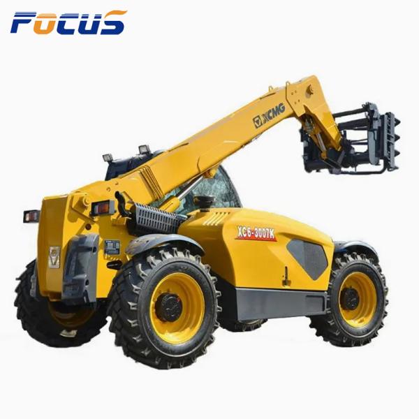 Construction Lifting Equipment with Factory Price, Telescopic Forklift 2.5 Tons 6m Telehandler with Accessories 