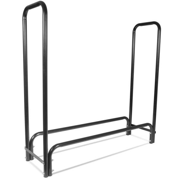 4 Inch Outside Fire Log Holder For Cutting Firewood , Heavy Duty Firewood Rack