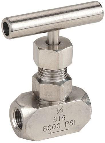 1/8 a 3/4 válvulas de agulha rosqueadas fêmeas da água da válvula de agulha 6000PSI
