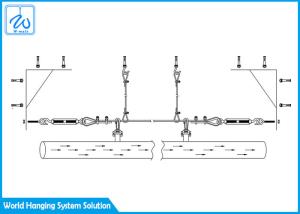 Common Flexible HVAC Hanging Kit Easy To Install For Factories / Sports Venues