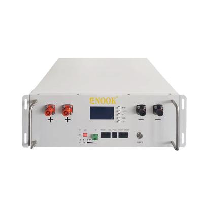 Bateria de rack de servidor personalizada de 48V 10KWh / Bateria de fosfato de ferro de lítio solar