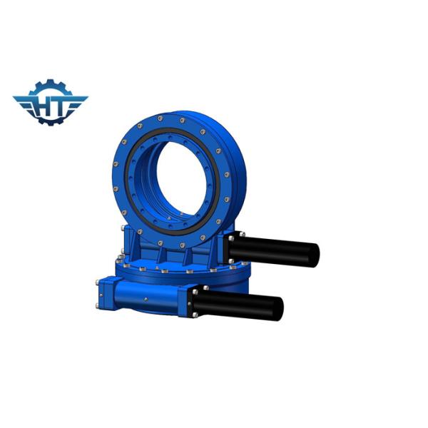 Hourglass Worm Gear Slewing Ring Bearing For Parabolic Csp With Curved Mirrors