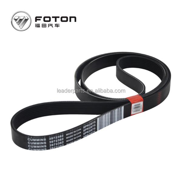 Ribbed Belt / V-Belt / Multi-wedge Fan Belt for FOTON Truck and Long-lasting Performance