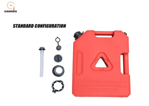 Compact Plastic Auto Fuel Tanks 5 GAL For Diesel / Petrol / Water Storage