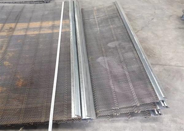 fio de aço Mesh Stone Crusher Rubber Crimped da tela de vibração 45 65