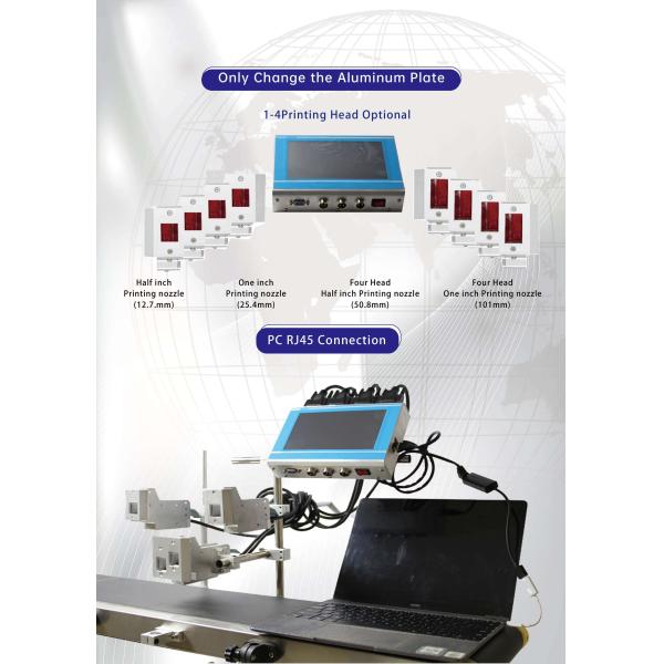 200MM Thermal Inkjet Printer Machine For Master Carton Printing